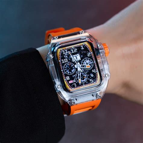 richard mille apple watch band.